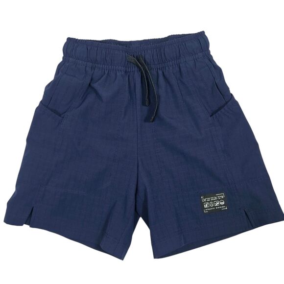 Athletic Works Boy's Size Medium (8) DriWorks Navy Shorts - Quick Dry Drawstring - Picture 1 of 8